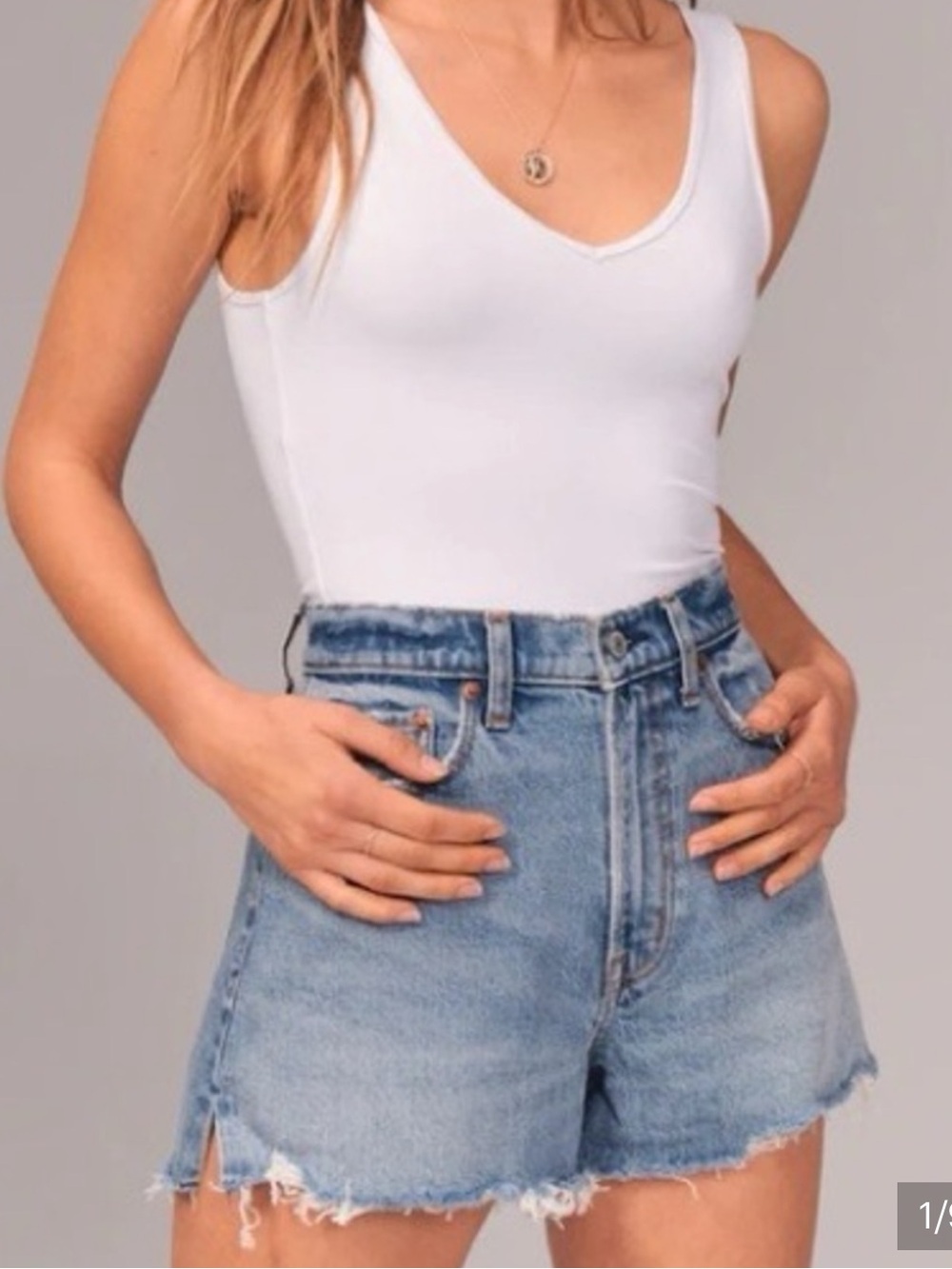 Abercrombie & Fitch Light High Rise Shorts 26/2